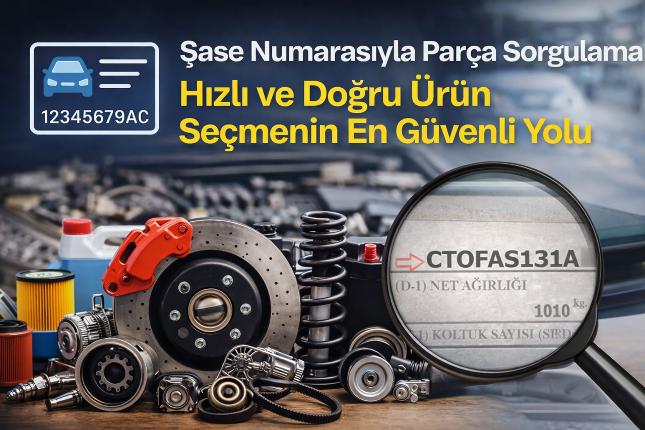 Şase Numarasıyla Parça Sorgulama: Hızlı ve Doğru Ürün Seçmenin En Güvenli Yolu