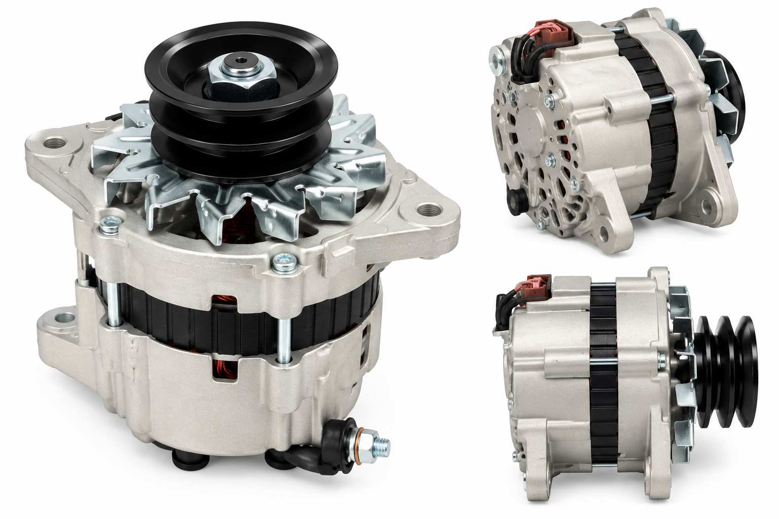 ALTERNATOR KOMPLE SARJ DINAMOSU(24V/80A) MIT.FUSO 859, PRESTIJ OTOBUS 06>