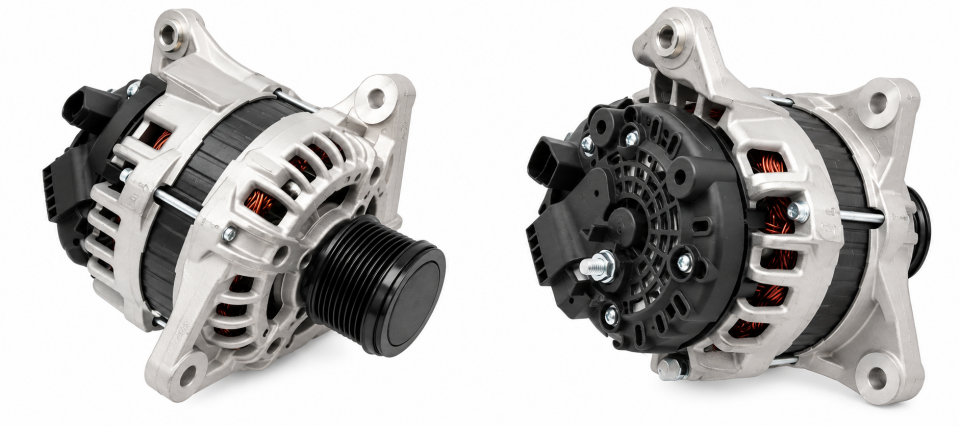 ALTERNATOR KOMPLE 12V 150A MIT.FUSO E-5 12>;IVECO DAILY C15, DAILY C17