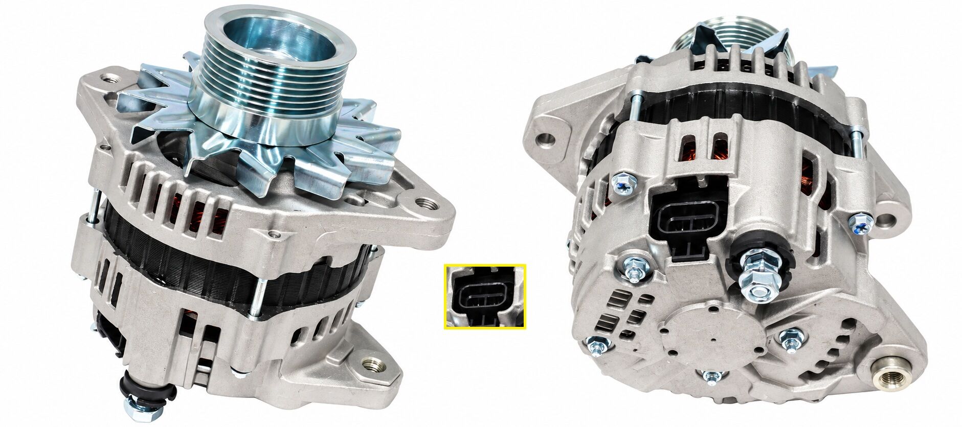 ALTERNATOR KOMPLE 24V 50A ISUZU NPR75, NLR, NNR