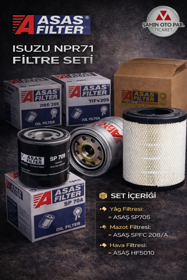 NPR 71 FİLTRE SETİ