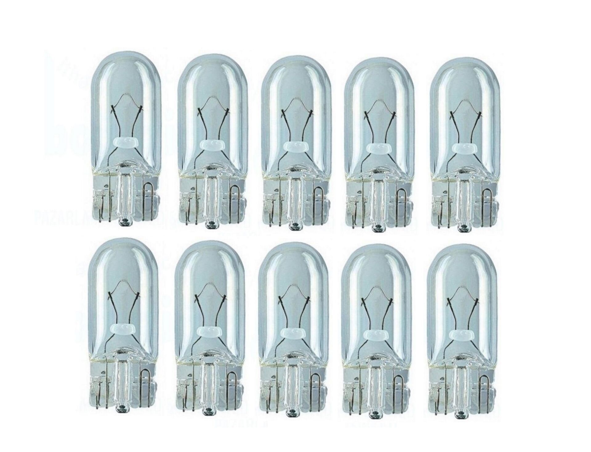 12V 5W DIPSIZ PARK VE GOSTERGE AMPULU NORMAL T10 (ADET)