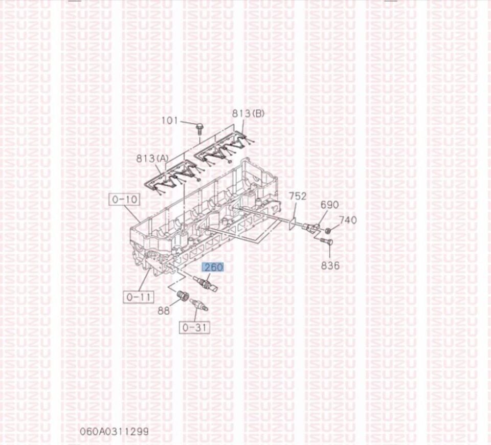 SU SICAKLIK SENSORU (3 FISLI) (HARARET MUSURU) ISUZU NPR71, D-MAX 04>