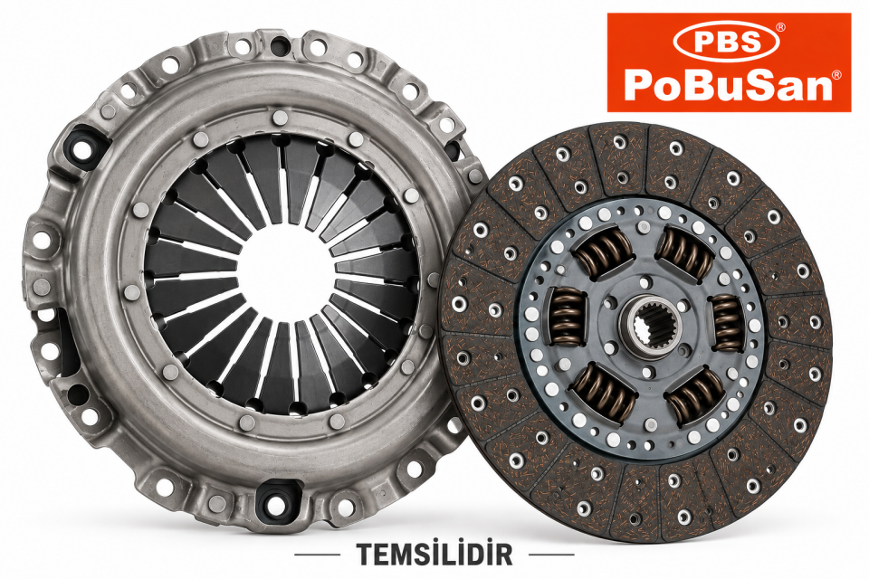 PS330 31 DEBRİYAJ BASKI - BALATA SET (BİLYASIZ) AS600