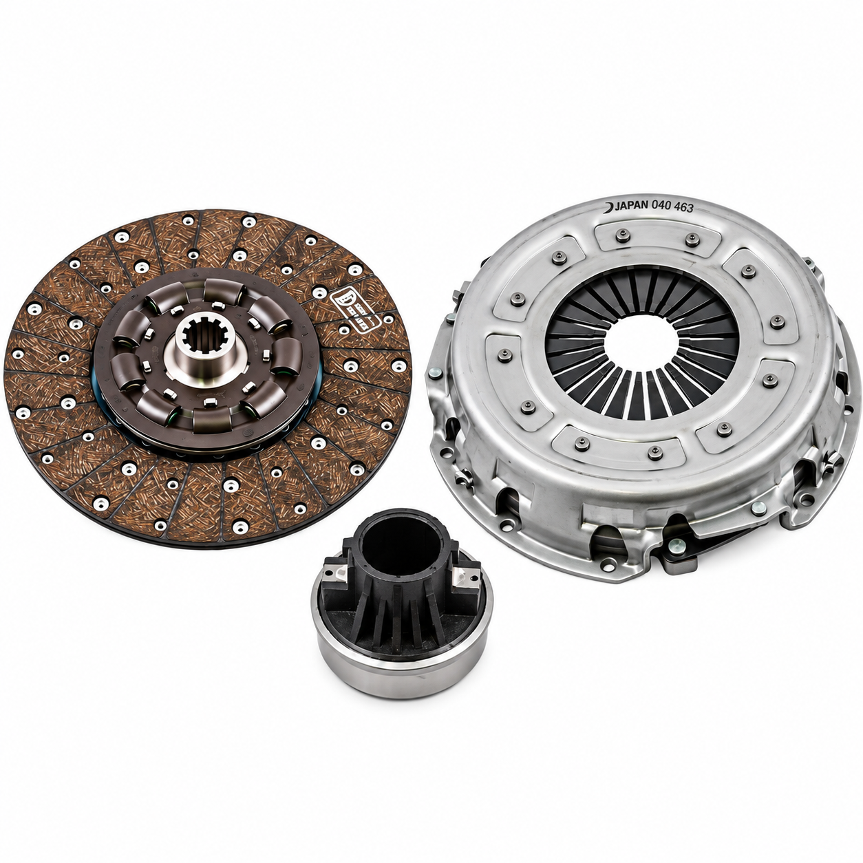 040613 DEBRIYAJ SET RULMANLI CARGO 2520-2621 Intercooler(040396-040463-040244) 350 mm