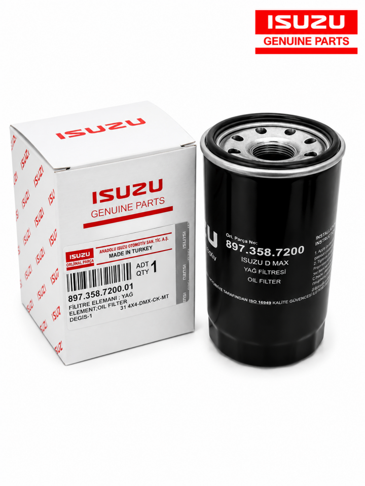FILTRE YAG ISUZU D-MAX 07-12