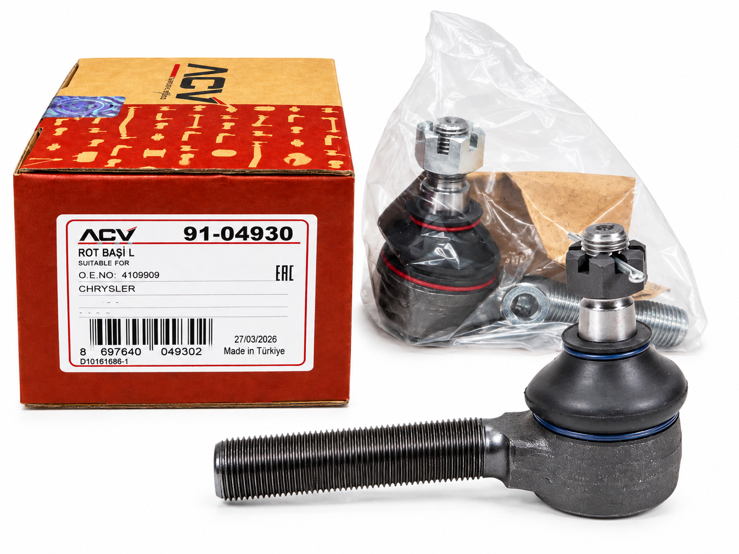 ROT BAŞI SOL 90mm W11/16*18 L/ AS250-400 / PİCKUP DOÇ