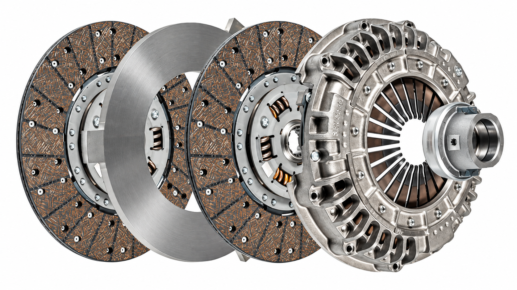 DEBRIYAJ SETI CIFTLI RULMANLI BMC PRO 827-832 / FATIH 280-270 CIft DIsk-BaskI-Pleyt-Rulman
