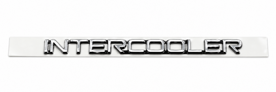 AMBLEM INTERCOOLER (LOGO) MIT.CANTER 659, FUSO 859