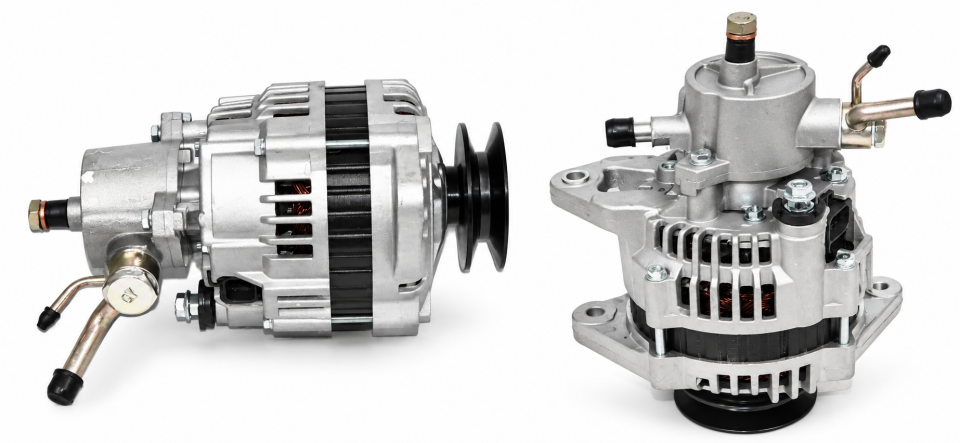 ALTERNATOR KOMPLE SARJ DINAMOSU VAKUMLU 12V 80A ISUZU D-MAX 04-07 4X2, 4X4